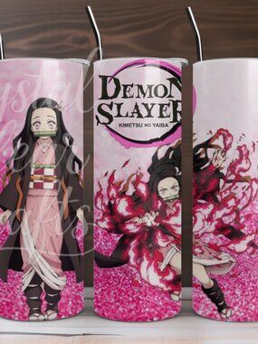 Demon Slayer Nezuko 20oz Stainless Steel Tumbler